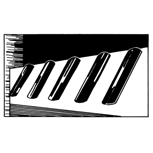Extruded Rubber Dock Fenders, Rubber, 4-1/2" W x 12" L x 3-3/4" D Sécurité Médic