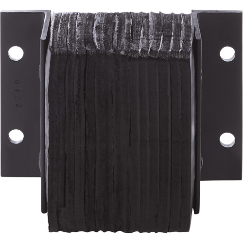 Laminated Dock Bumpers, Horizontal, Rubber, 12" W x 6" D x 12" H Sécurité Médic