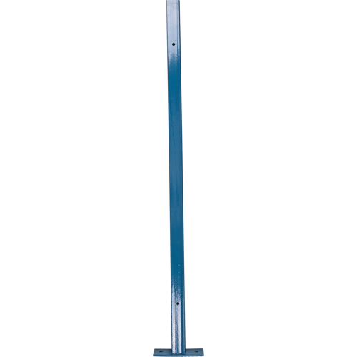 Universal Post, 4.125' H x 2" W, Blue Sécurité Médic