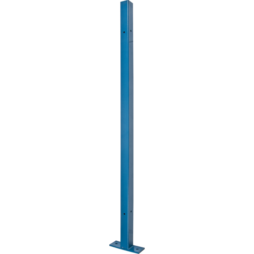 Universal Post, 4.125' H x 2" W, Blue Sécurité Médic