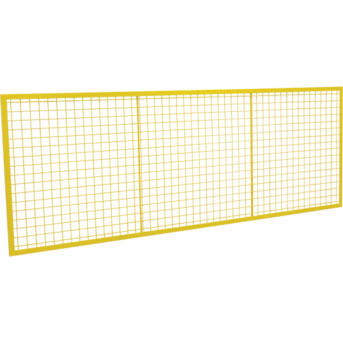 Wire Mesh Partition Components - Panels, 3' H x 8' W Sécurité Médic