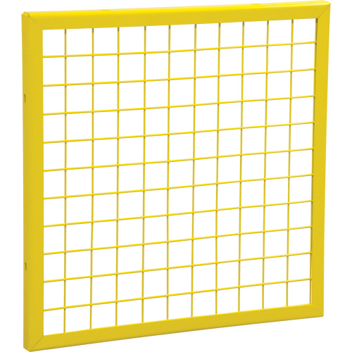 Wire Mesh Partition Components - Panels, 2' H x 2' W Sécurité Médic