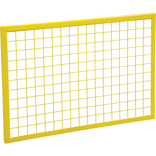 Wire Mesh Partition Components - Panels, 2' H x 3' W Sécurité Médic