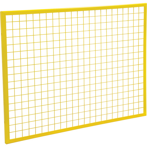 Wire Mesh Partition Components - Panels, 4' H x 3' W Sécurité Médic