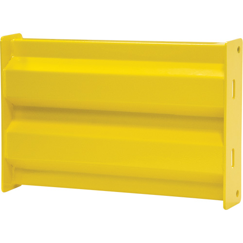 Barri&egrave;re de s&eacute;curit&eacute; de qualit&eacute; industrielle, Acier, 19" lo x 12" h, Jaune s&eacute;curit&eacute; OSHA Sécurité Médic