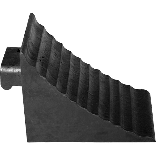 Cale de roue, 9-3/4" x 7-1/4" x 7-3/4", Noir Sécurité Médic