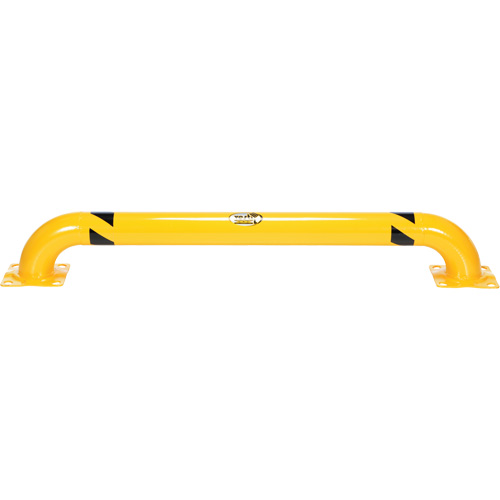 Low Profile Rack Guard, 5.3' W x 0.74' H, Yellow Sécurité Médic