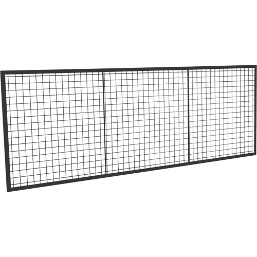 Wire Mesh Partition Panel, 3' H x 8' W Sécurité Médic