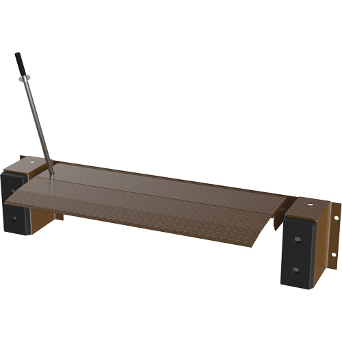 Mechanical Edge-O-Dock Leveler, 93" W, 66" Deck Width, 29" Span Sécurité Médic