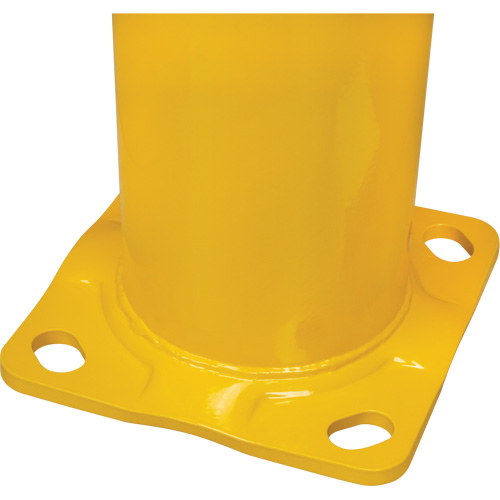 Butoir de s&eacute;curit&eacute;, Acier, 36" h x 5-1/2" la, Jaune Sécurité Médic