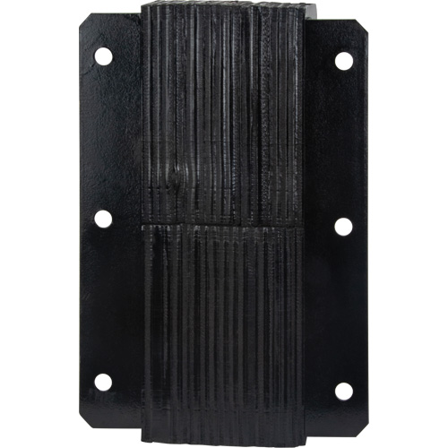 Laminated Dock Bumpers, Vertical, Rubber, 11" W x 6" D x 20" H Sécurité Médic