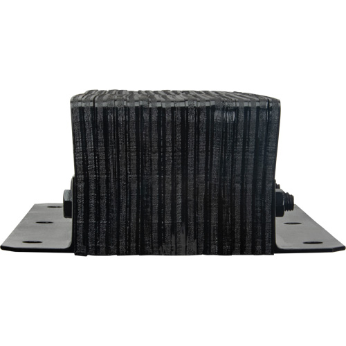 Laminated Dock Bumpers, Vertical, Rubber, 11" W x 6" D x 20" H Sécurité Médic