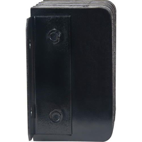 Laminated Dock Bumpers, Horizontal, Rubber, 12" W x 6" D x 10" H Sécurité Médic