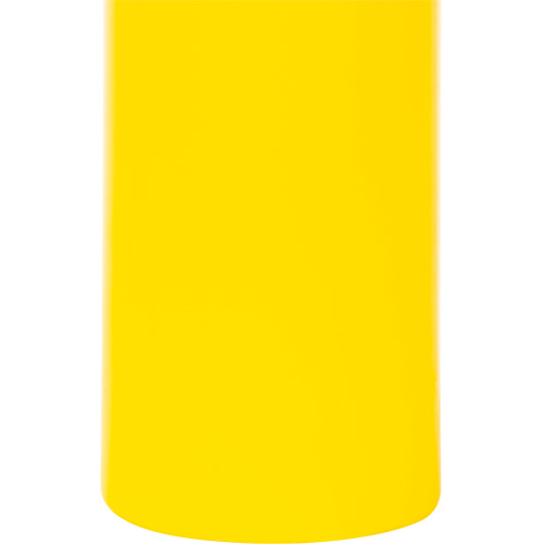 Polyethylene Bollard Cover, 4-1/2" Dia. x 52" L, Red/Yellow Sécurité Médic