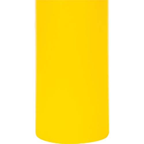 Polyethylene Bollard Cover, 4-1/2" Dia. x 64" L, Red/Yellow Sécurité Médic