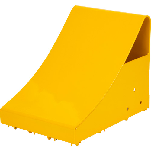 Cales-roue pour la glace, Acier, Jaune, 8-1/16" la x 10-5/8" p x 8-13/16" h Sécurité Médic