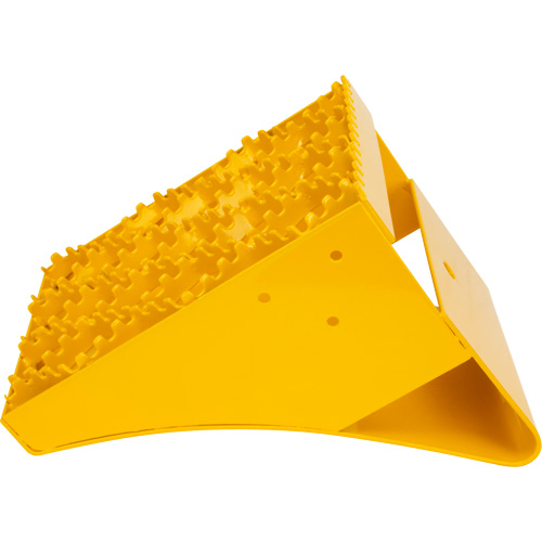 Cales-roue pour la glace, Acier, Jaune, 8-1/16" la x 10-5/8" p x 8-13/16" h Sécurité Médic