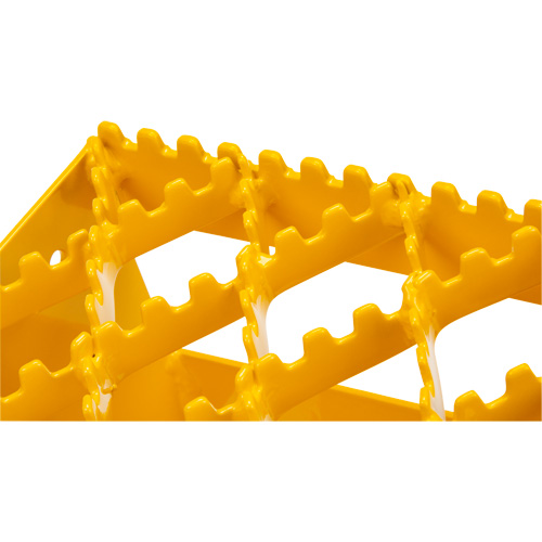 Cales-roue pour la glace, Acier, Jaune, 8-1/16" la x 10-5/8" p x 8-13/16" h Sécurité Médic