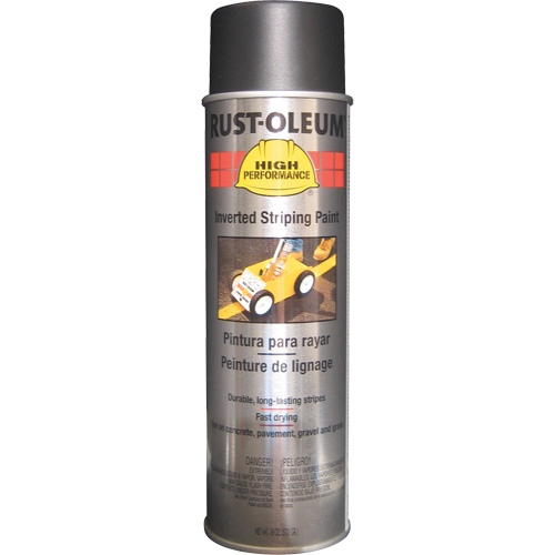 2300 System Inverted Striping Paint, Black, 18 oz., Aerosol Can Sécurité Médic