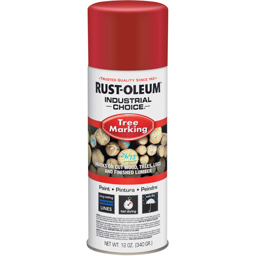 Industrial Choice T1600 Tree Marking Paint, Red, 16 oz. Sécurité Médic