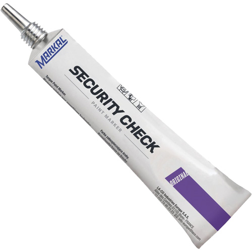 Marqueur de peinture de contr&ocirc;le de s&eacute;curit&eacute;, 1,7 oz, Tube, Mauve Sécurité Médic