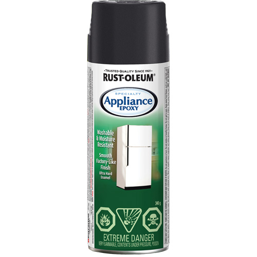 Specialty Appliance Epoxy, Black, 340 g, Aerosol Can Sécurité Médic