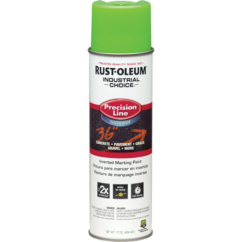 M1800 Water-Based Precision Line Marking Paint, 17 oz., Aerosol Can Sécurité Médic