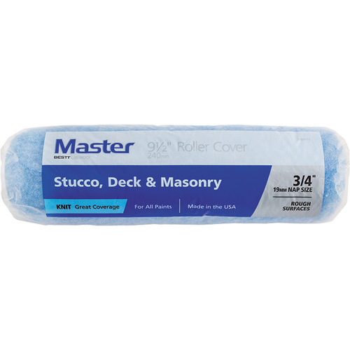 Master Knit Roller Cover, 19 mm (3/4") Nap, 240 mm (9-1/2") L Sécurité Médic
