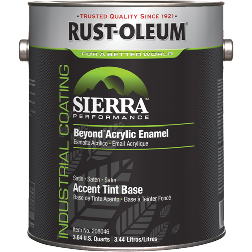 Sierra Performance Beyond Acrylic Enamel, Gallon, Tint Base Sécurité Médic