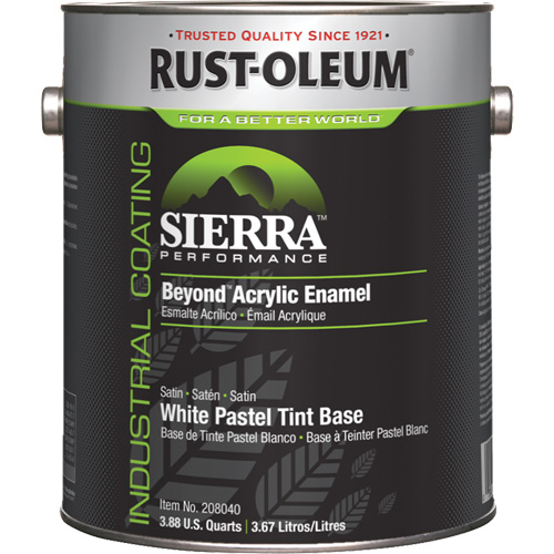 Sierra Performance Beyond Acrylic Enamel, Gallon, Tint Base Sécurité Médic