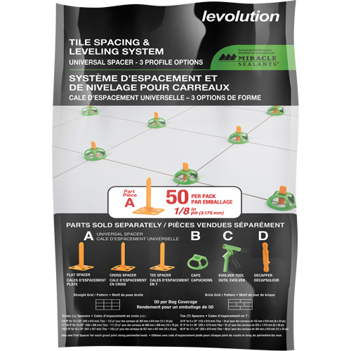 Miracle Sealants&reg; Levolution Universal Spacer Sécurité Médic