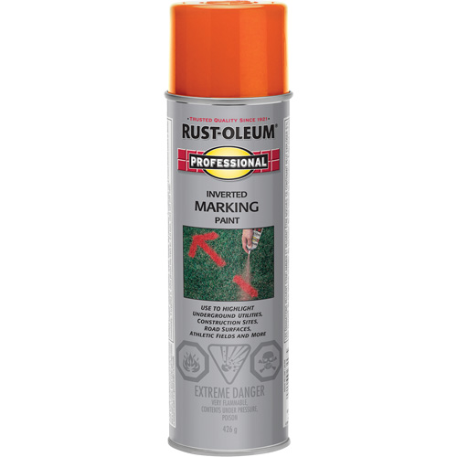 Inverted Marking Paint Spray, Aerosol Can Sécurité Médic