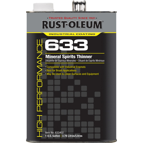 633 Mineral Spirits Thinner Sécurité Médic