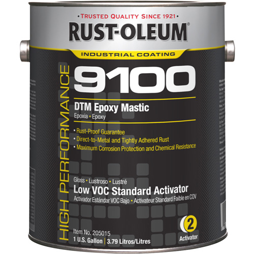 Activateur standard (250 COV) pour mastic &eacute;poxydique DTM du syst&egrave;me 9100, Gallon Sécurité Médic