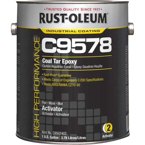 C9578 System Coal Tar High Solids Epoxy Activator, Gallon Sécurité Médic
