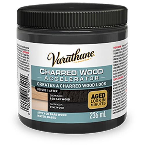 Acc&eacute;l&eacute;rateur de vieillissement du bois Varathane, 236 ml, Canette, Noir Sécurité Médic