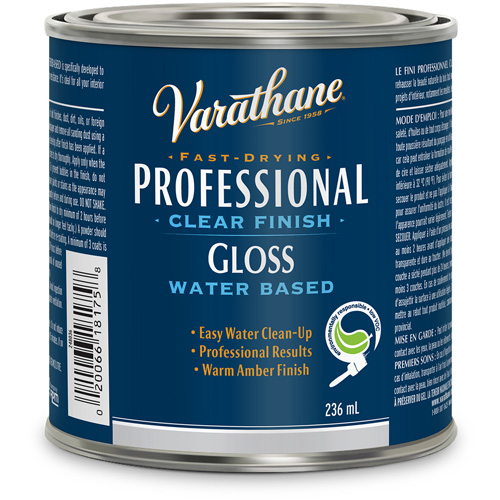 Fini professionnel Varathane, 236 ml, Transparent, Brillant Sécurité Médic