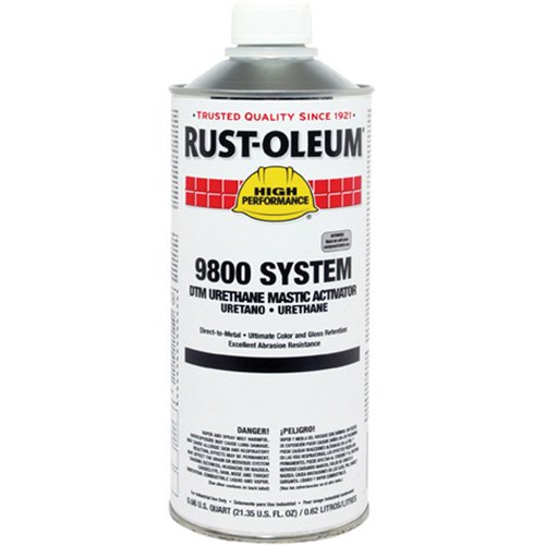 9800 System DTM Urethane Mastic Activator, 946 ml Sécurité Médic