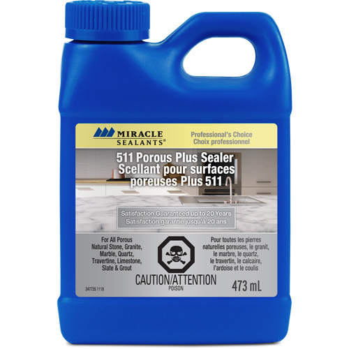 Miracle Sealants&reg; 511 Porous Plus, Jug Sécurité Médic
