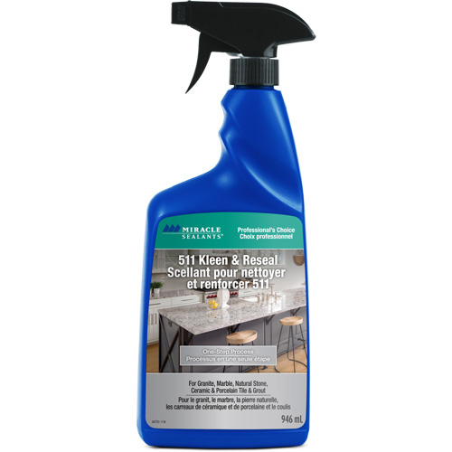 Miracle Sealants&reg; 511 Kleen & ReSeal Sealer, Trigger Bottle Sécurité Médic