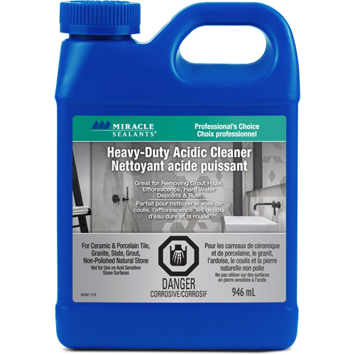 Miracle Sealants&reg; Heavy-Duty Acidic Cleaner, Jug Sécurité Médic