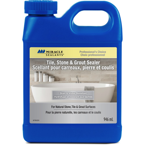 Miracle Sealants&reg; Tile, Stone & Grout Sealer, Jug Sécurité Médic