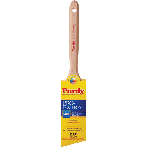 Pro-Extra Glide Paint Brush, Blended Material, Wood Handle, 2" Width Sécurité Médic