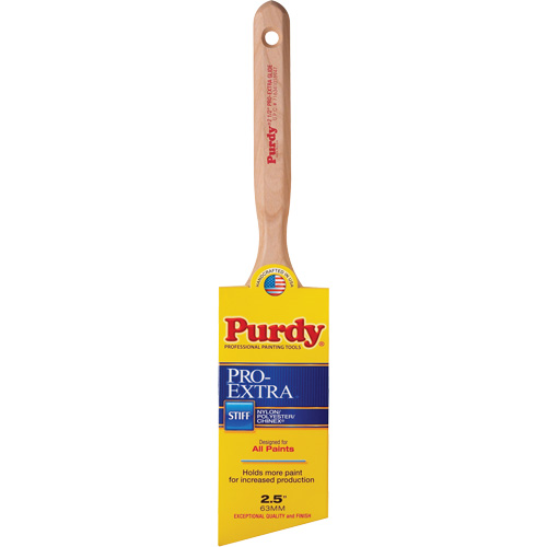 Pro-Extra Glide Paint Brush, Blended Material, Wood Handle, 2-1/2" Width Sécurité Médic