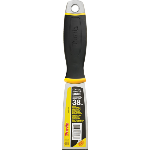 Premium Putty Knife, 1-1/2", Stainless Steel Blade Sécurité Médic