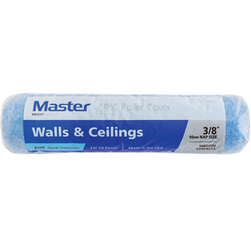 Master Woven Roller Cover, 10 mm (3/8") Nap, 240 mm (9-1/2") L Sécurité Médic