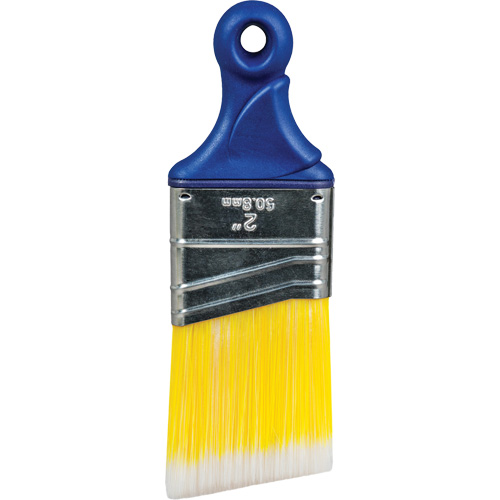 Pinceau &agrave; manche en caoutchouc pour espace &eacute;troit Quick Solutions, Polyester, Manche Plastique, Largeur de 2" Sécurité Médic