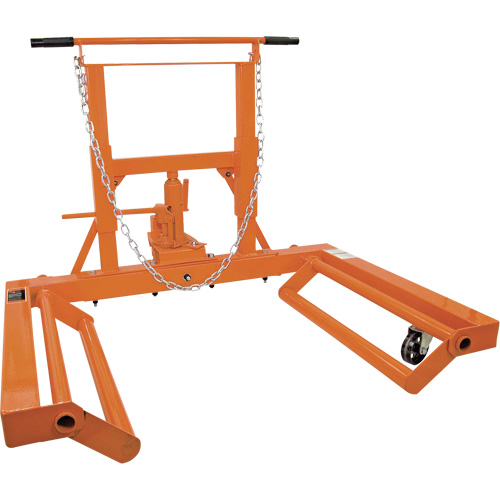 Chariot &agrave; roulettes pour charges lourdes, Capacit&eacute; de 1500 lb, 10-1/4" h Sécurité Médic