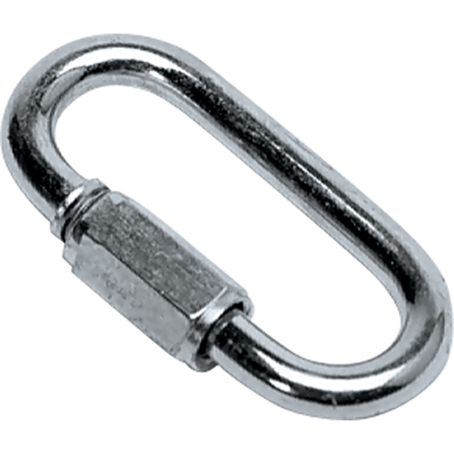 Zinc-Plated Quick Link, 880 lbs. (0.44 tons), 1/4" Sécurité Médic