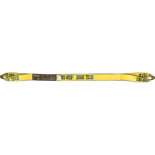 &eacute;lingue de levage en polyester, Pli Double, Oeillets renvers&eacute;s, Type 4, 2" la x 12' lo, Capacit&eacute; verticale 6200 lb Sécurité Médic